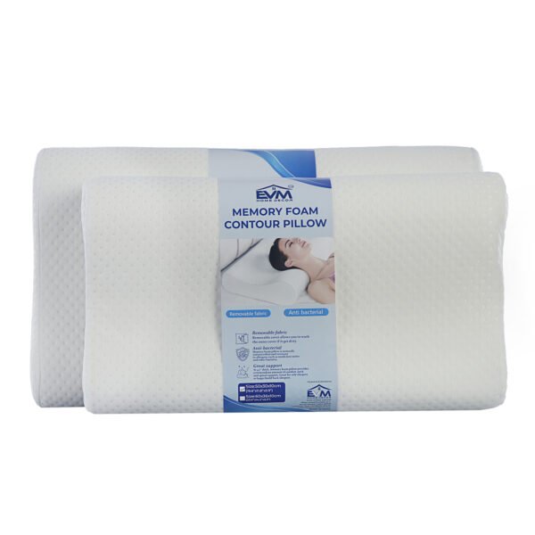 EVM Memory Foam Contour Pillow